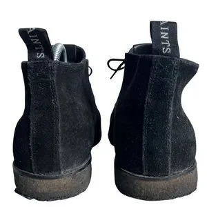 All Saints Men’s Black Suede Lace Up Chukka Boots Size 41 EU 8 US All Saints | Shoes | All Saints Mens Black Suede Lace Up  main image 2
